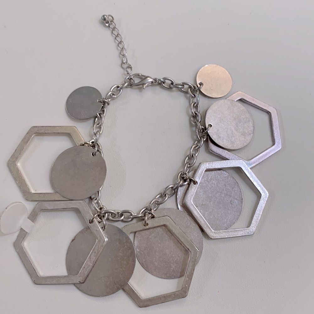 Silver Steel Bracelet